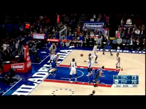 Aaron Gordon throws it down | Orlando Magic vs Philadelphia 76ers | (02/23/2016)