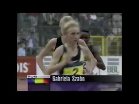 Gabriela Szabo vs. Paula Radcliffe - Women's 5000m - 1997 Van Damme Meet