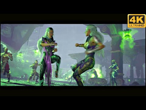 Mk 11 Sindel vs MK 1 Sindel - Mortal Kombat 1 (4K 60FPS)