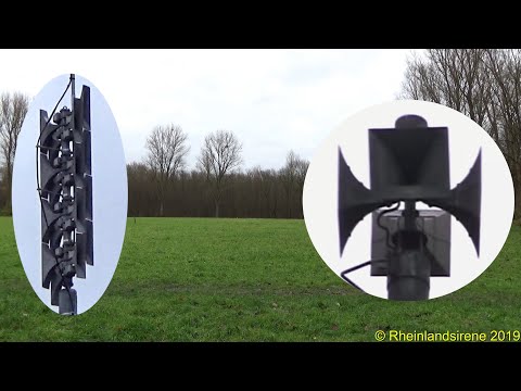 Sirenenprobe Köln - Schauriges Sirenenkonzert - HLS 273 & ECN