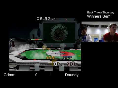 BTT84 - Grimm (Fox) vs Daundy (Marth) - SSBM
