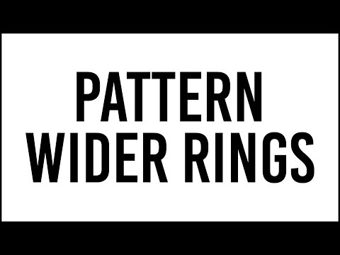Pattern Wider Rings - A.B.Perspectives