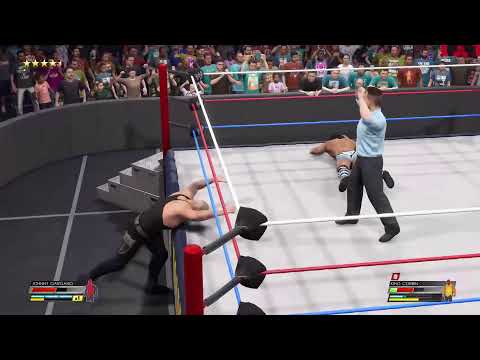 European champion baron corbin vs Johnny gargano