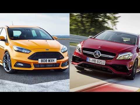 Mercedes A45 AMG vs Ford Focus RS