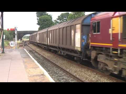 66115 on 6F23, 18:31, FO, Warrington Arpley - Dee Marsh