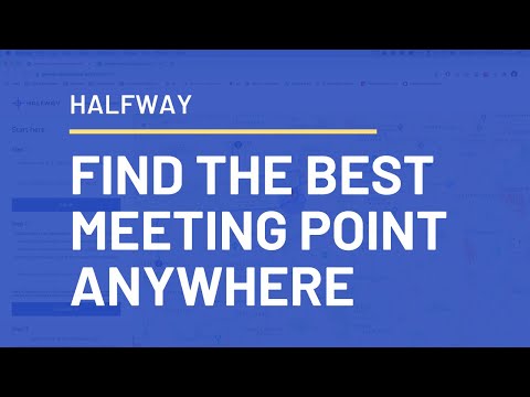 Find halfway between multiple locations | Route Halfway Point Calculator thumbnail