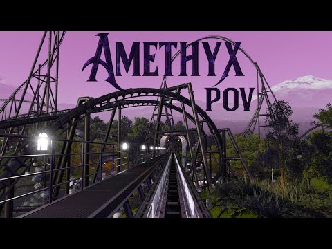 AMETHYX (POV) - INTENSE and FAST-PACED Vekoma MK1101 coaster [No Limits 2] (4K 60  FPS)