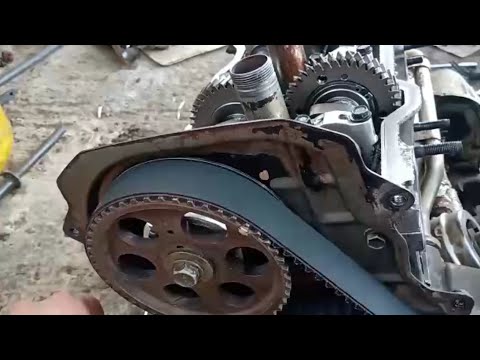 Toyota camry 5S- FE 2.2 camshaft timing installation