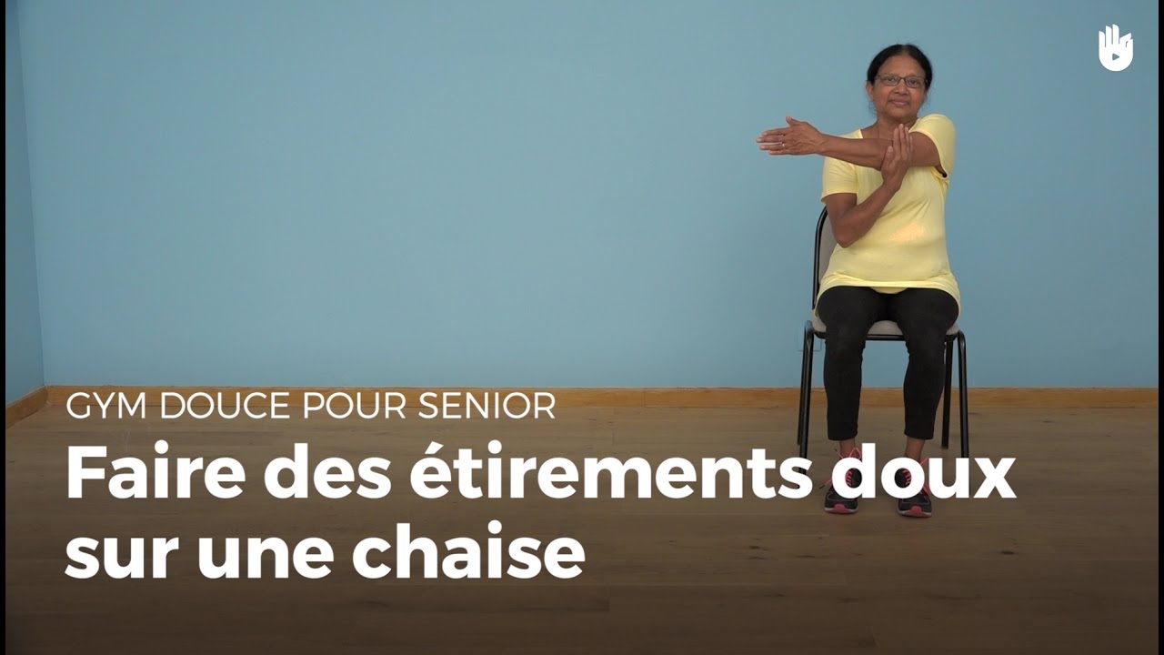 Exercices d'étirements doux - Exercices de gym douce pour senior | Sikana