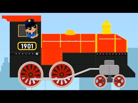 Brick Train Build Game 4 Kids - Build,Sim,Race Your Own Train! - Amazing Train Game for Kids - YouTube