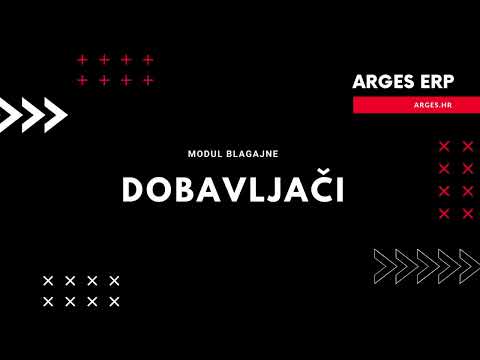 Pregled videa: Dobavljači