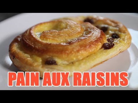Recette pain aux raisins - délicieuses viennoiseries à faire à la maison