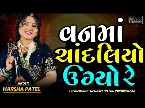 Harsha Patel || Vanma Chandaliyo Ugyo Re || Rasiyo Rupalo Rang Reliyo || Gujarati Non Stop Garba