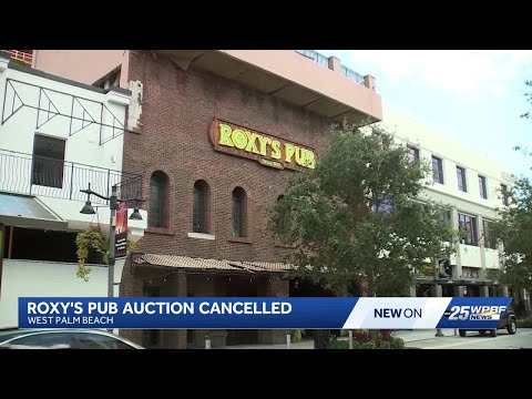 Auction for Roxy's Pub property in West Palm Beach canceled