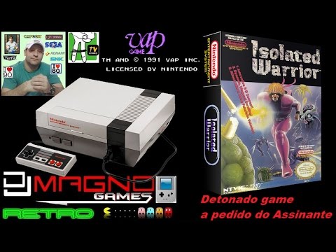 Isolated Warrior マックスウォーリア Nintendo© 1991 KID Vap NTVIC Detonado