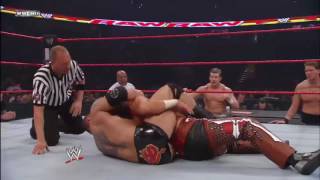 Download lagu WWE Batista vs Shawn Michaels Lumberjack match highlights mp3