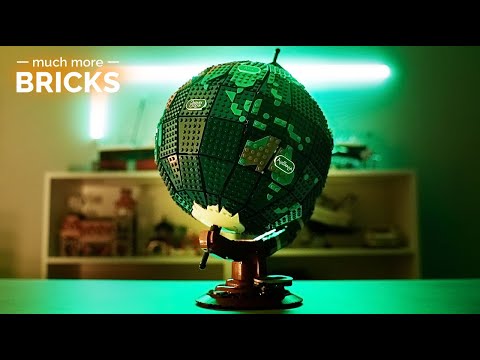Vidéo LEGO Ideas 21332 : Le globe terrestre