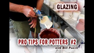 Pro Tips for Potters #2 Glazing with Bill Powell