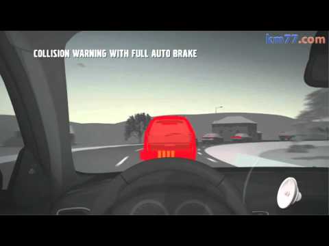Volvo V60 2011. Sistema de aviso previo a la colisión «Collision Warning»
