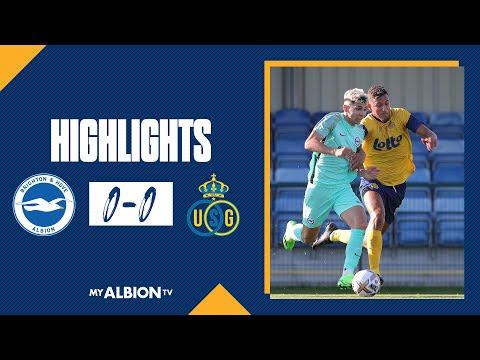 Pre-Season Friendly: Albion 0 Royale Union Saint-Gilloise 0
