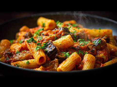 2 Modi Incredibili per fare la Pasta con le Melanzane! Ricette Veloci e Gustose!