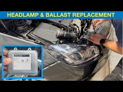Vauxhall Insignia HID headlamp & ballast replacement