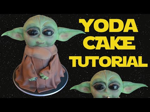 BABY YODA CAKE TUTORIAL!