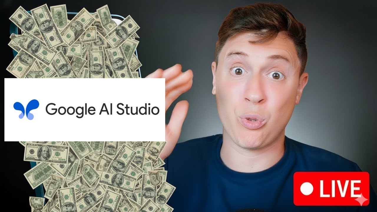 Using Google AI Studio to build entire apps with AI LIVE!!!