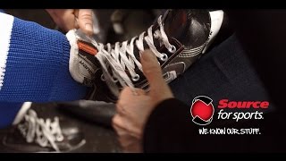How to: Tie Your Child’s Skates | Source For Sports