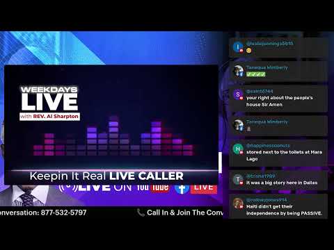 Weekdays Live with Rev. Al Sharpton | Keepin It Real Radio Show