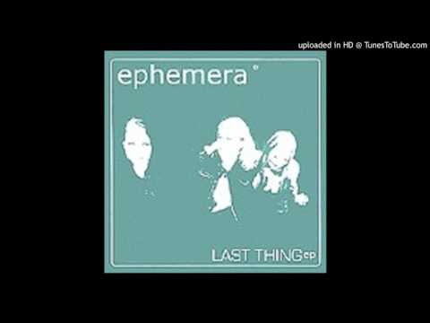 Ephemera ‎– Last Thing (Fata Morgana Dub/Bjørn Torske remix)