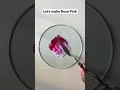 How To Make Rose Pink Paint Mixing Color Mixing Tutorial QuinnsArte Shorts Art Painting