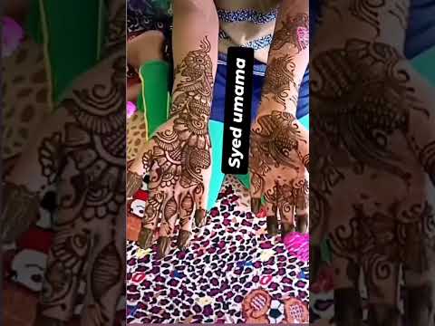 Eid special Stylish Mehndi design for hand ☘️🌿