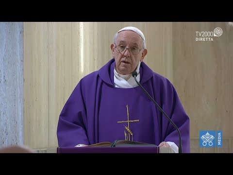 Papa Francesco, omelia a Santa Marta del 31 marzo 2020
