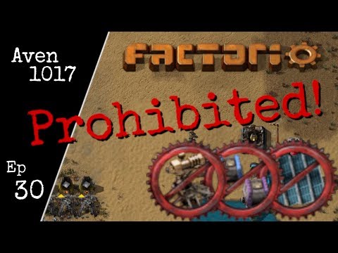Factorio Prohibited! Ep 30: Eastern cannon - Lazy Bastard Achievement playthrough