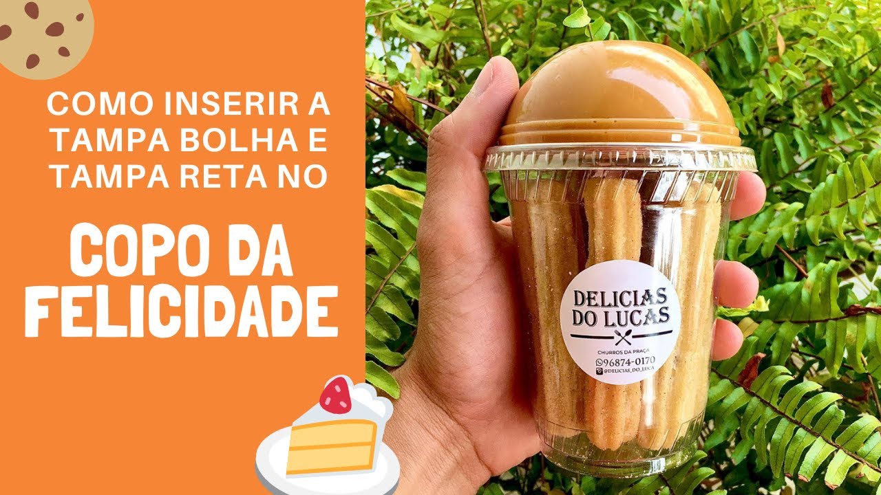 Watch Now Copo da Felicidade - Como inserir a Tampa bolha na divisória no Copo - Copos Bolha Copo da Felicidade - Como inserir a Tampa bolha na divisória no Copo - Copos Bolha