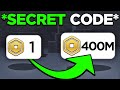 This SECRET Promo Code Gives FREE ROBUX 2026