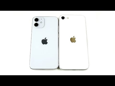 iPhone 12 Mini Size vs iPhone SE 2020