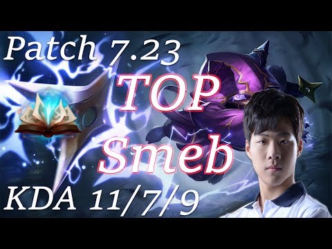 KT Smeb Kennen Vs Camille Patch 7.23 KDA 11/7/9