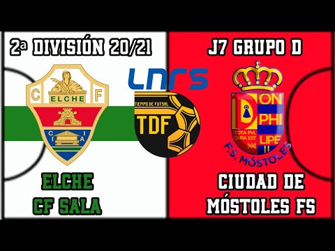 SEGUNDA DIVISIÓN J7, GRUPO D (2020/2021). Elche CF Sala vs Ciudad de Móstoles FS
