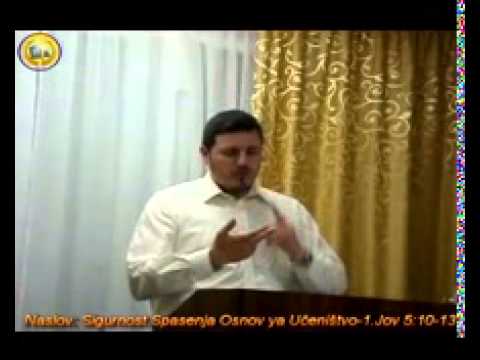 Sigurnost Spasenja Osnov Za Učeništvo