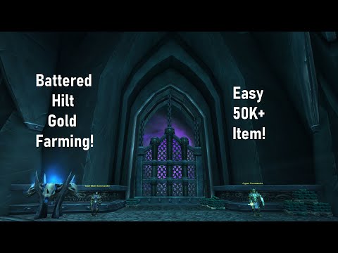 WoW Shadowlands 9.2.5 - Battered Hilt Gold Farming Guide! Easy 50k+ Item!