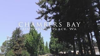 Glimpse of Chambers Bay - University Place, WA