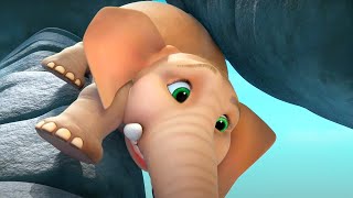 Download lagu Jungle Beat - Terjebak di Batu | Kompilasi | Kartun Anak-Anak Lucu Baru mp3