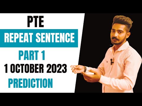 Repeat sentence October 2023| repeat sentence practice