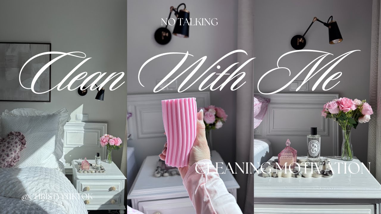 SPRING CLEAN & ORGANIZE MY ROOM WITH ME 🎀 DEEP CLEAN MY ROOM IN 10 STEPS 🎀 asmr, cleaning motivation