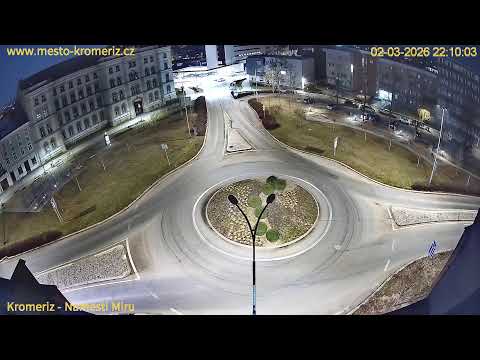 Kroměříž  -  náměstí Míru