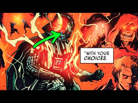 DARTH VADER SHEDS A TEAR FOR THE FIRST TIME(CANON) - Star Wars Comics Explained