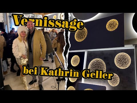Kunst für Millionen 💶 - Vernissage bei Kathrin Geller