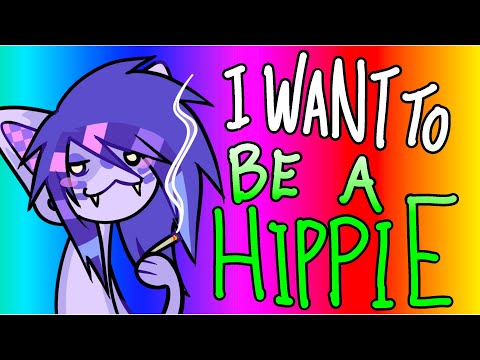 🍃I WANT TO BE A HIPPIE | Animation meme 🌈